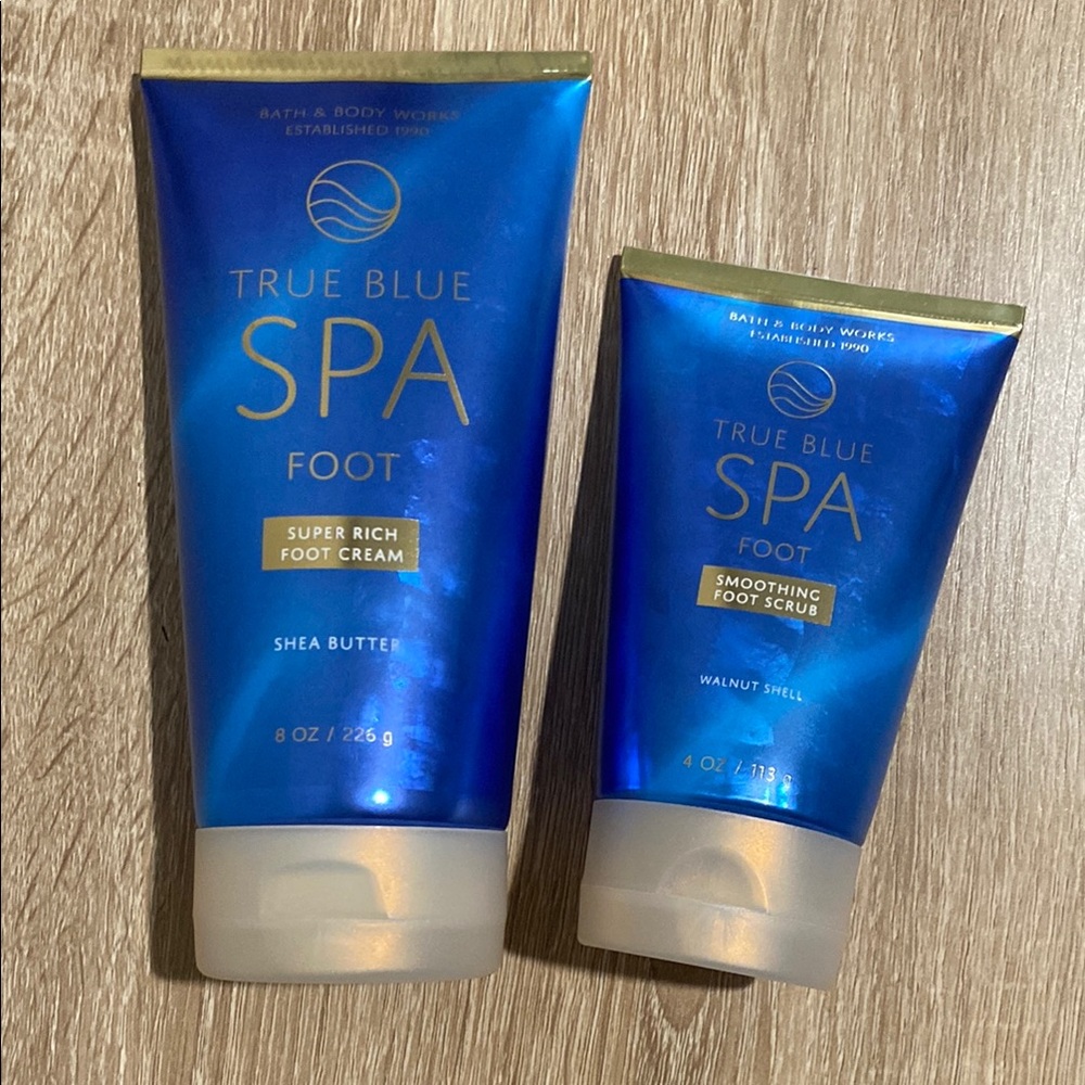 Bath & Body Works True Blue Spa Set